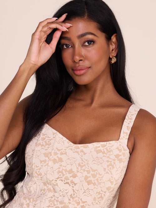Lace Bustier Corset Top