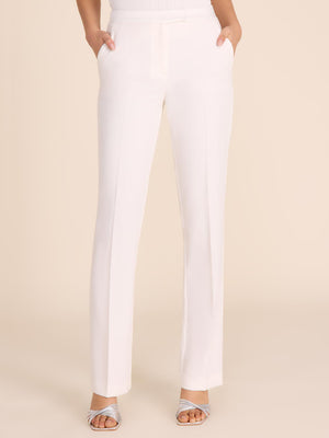 Mid-Rise Boot Cut Pant Pearl