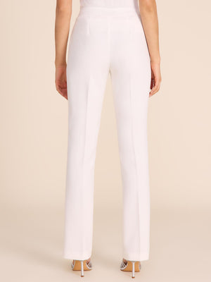 Mid-Rise Boot Cut Pant Pearl
