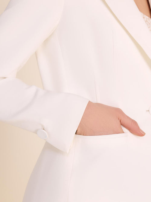 Fitted Tuxedo Blazer