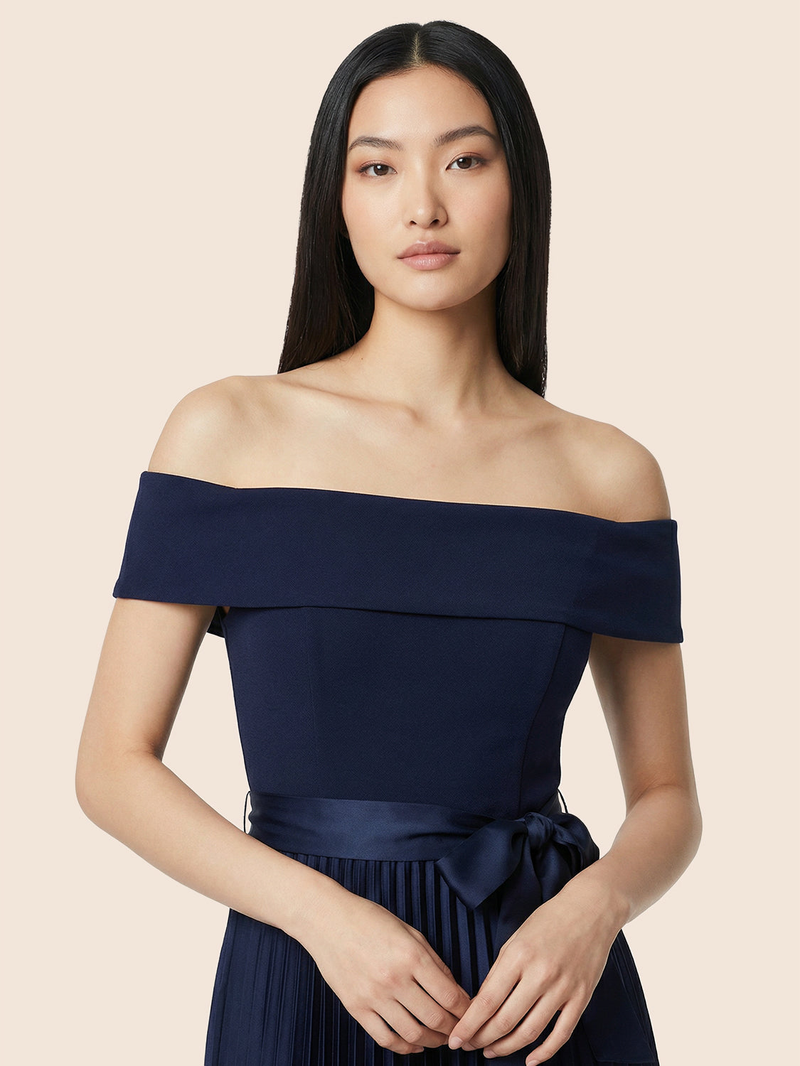 le chateau off the shoulder dress Le Chateau Off-The-Shoulder Velvet Gown at Coquitlam Centre in Coquitlam, BC