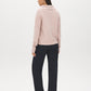 Burnish Lilac Wide Collar Button-Front Cardigan - Back View - Suzy Shier