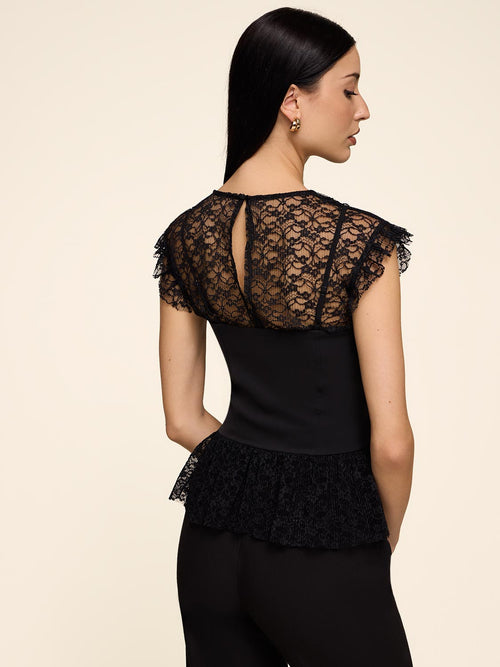 Lace Bustier Top
