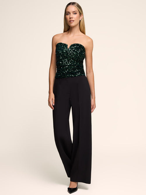 Sweetheart Sequin Tube Top
