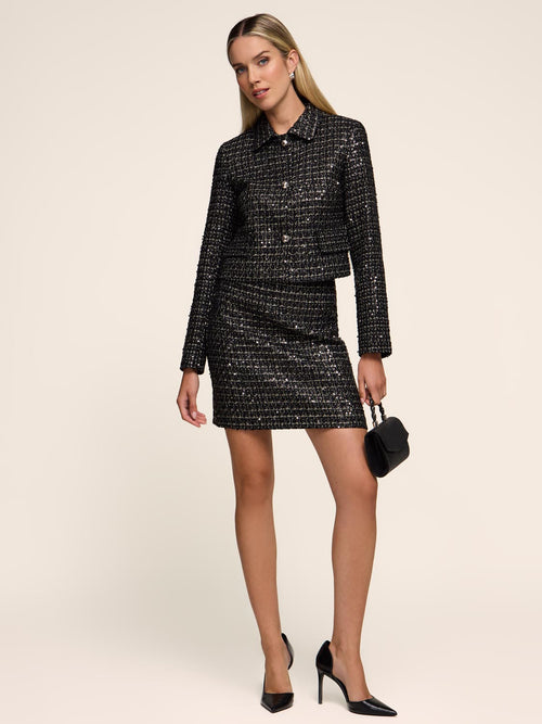Sequin & Tweed Jacket