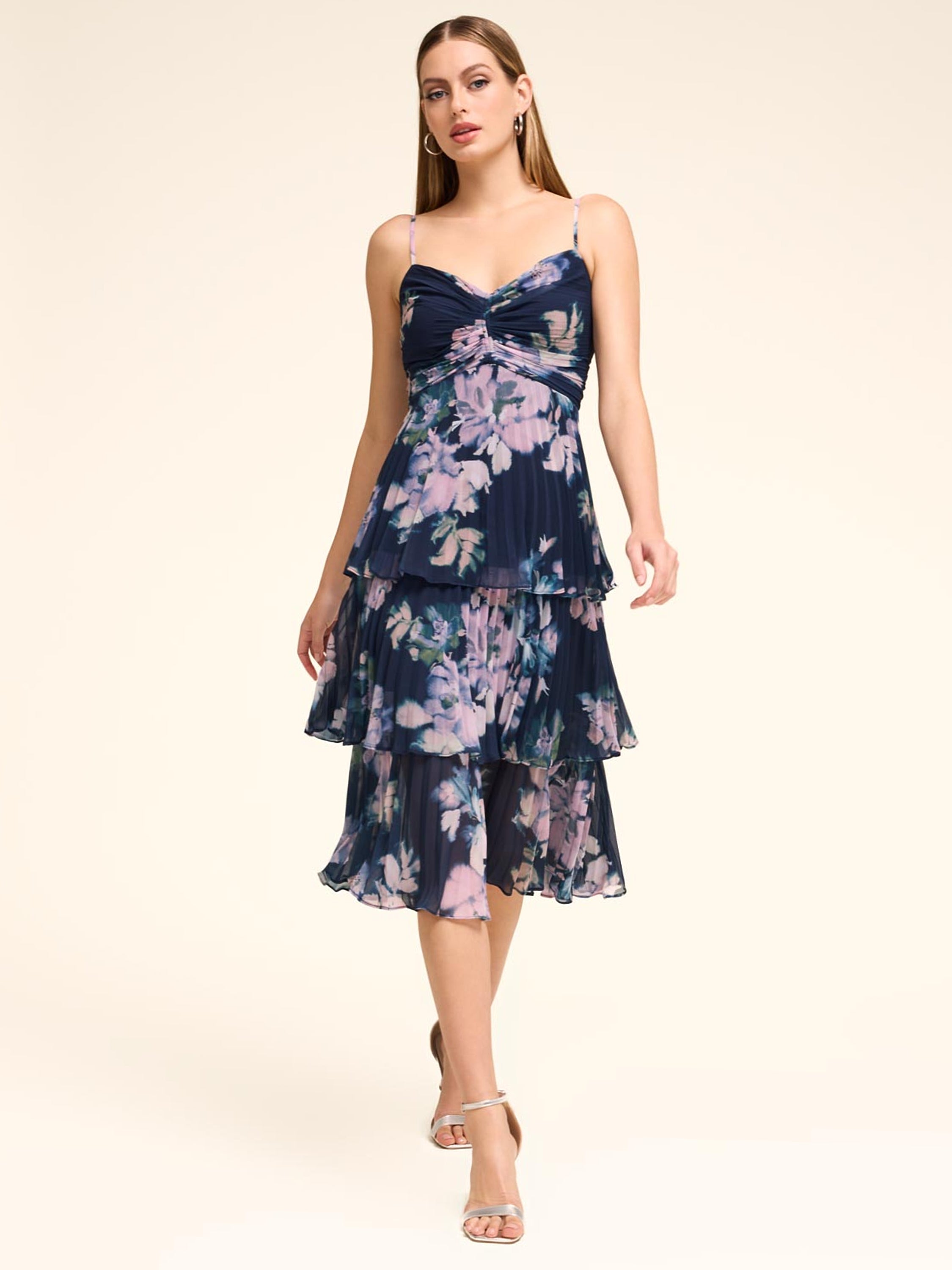 【herlipto】Asymmetrical Floral Dress Asymmetrical Floral Dress / herlipto
