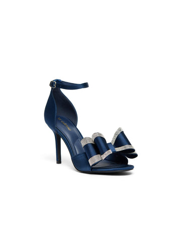 Satin High Heel With Bow Stellar