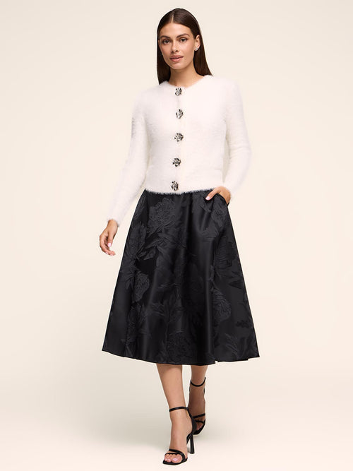 Cardigan pelucheux