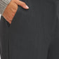 Grey Mix Wide-Leg Trousers with Clean Waistband - Pocket Detail - Suzy Shier