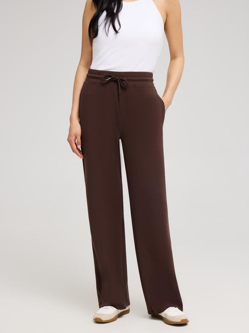 Cloud Fleece Wide-Leg Pants