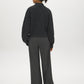 Thunder Storm Cable Knit Sweater with Large Collar - Back View - Suzy Shier