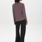 Winetasting Stripe Button-Up Blouse - Back View - Suzy Shier