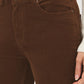 Bison Corduroy Flare Leg Pants - Close-up Fabric Detail - Suzy Shier