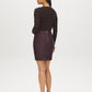 Winetasting Faux Leather Mini Skirt - Back View - Suzy Shier
