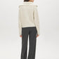 Wind Chime Ribbed Shaker Stitch Sweater - Back View - Suzy Shier