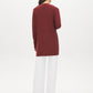 Syrah Ribbed Knit Duster Cardigan - Back View - Suzy Shier
