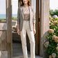 Wind Chime Straight Leg Colored Denim Pants - Woman Wearing Classic Five-Pocket Jeans - Suzy Shier