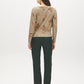 Elmwood Floral Batwing Knit Top - Back View - Suzy Shier