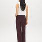 Winetasting Colored Straight Leg Denim Pants - Back View - Suzy Shier