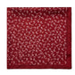 Burgundy Paisley Silk-Like Scarf - Alternate Paisley Pattern Detail - Suzy Shier