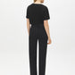 Black Wash Straight Leg Denim - Back View - Suzy Shier