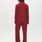 Winery Dots and Hearts Print PJ Set - Back View - Suzy Shier