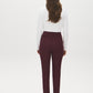 Winetasting Faux Suede Slim Leg Pull-On Pant - Back View - Suzy Shier