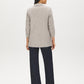 Driftwood Ruched Sleeve One-Button Blazer - Back View - Suzy Shier