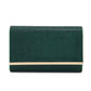 Emerald/Gold Faux Jeweled Clutch - Back View - Le Chateau