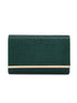 Emerald/Gold Faux Jeweled Clutch - Back View - Le Chateau