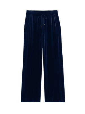 Pantalon en velours à jambe large Darkness