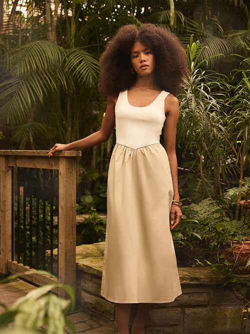 2-Fer Midi Tank Dress