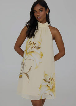 Women's Summer Sundress - Strappy V-Neck Sleeveless Swing Dress, Loose Fit For Beach & Casual Wear