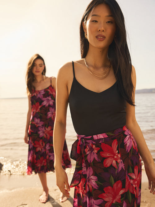 Double Layer V-Neck Tank Top
