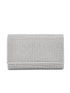 Emerald/Gold Faux Jeweled Clutch - Front View - Le Chateau