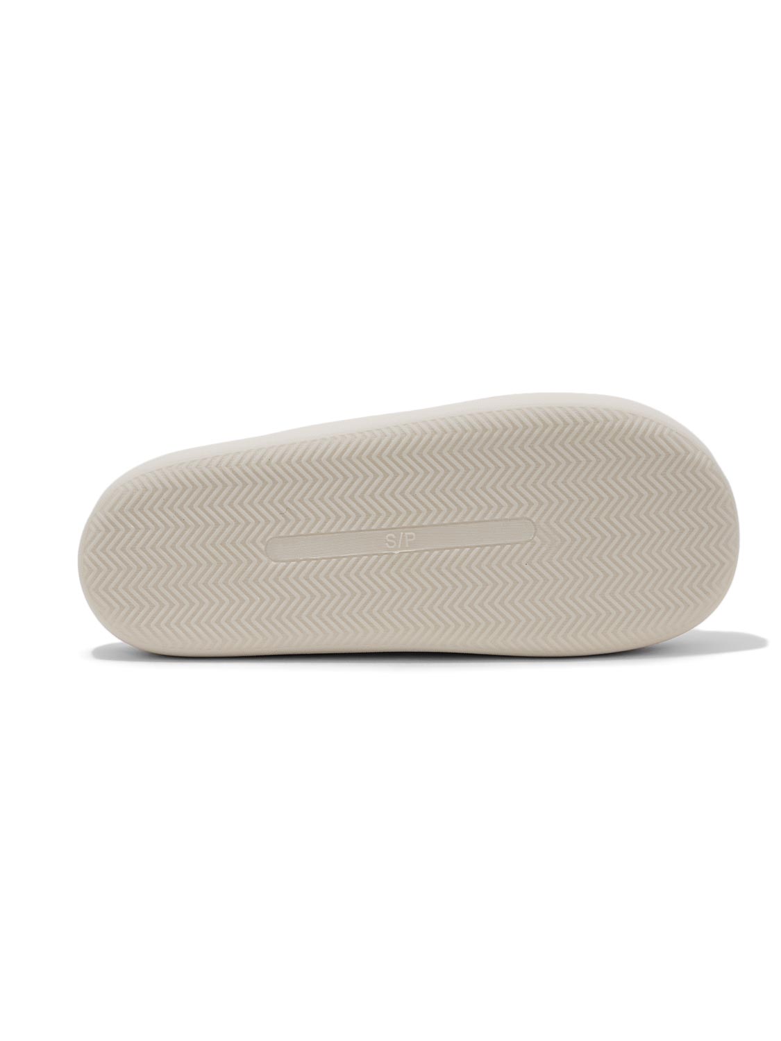 Pink Microfiber Cozy Clog Slipper - Sole View - Suzy Shier
