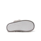 Natural Melange Faux Wool Slipper with Faux Fur Insole - Sole View - Suzy Shier