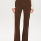 Bison Corduroy Flare Leg Pants - Front View - Suzy Shier
