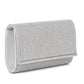 Emerald/Gold Faux Jeweled Clutch - Side Profile View - Le Chateau