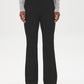 Black Pull-On Fit & Flare Knit Pants - Front View - Suzy Shier