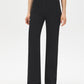 Black Wash Straight Leg Denim - Front View - Suzy Shier