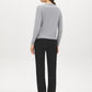 Light Grey Bead Embellished Knit Sweater - Back View - Suzy Shier
