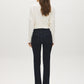 Indigo Rinse High-Rise Slim Leg Denim Pant - Back View - Suzy Shier