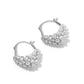 Gold Pearl and CZ Hoop Earrings - Close-up of Elegant Jewelry - Suzy Shier