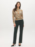 Elmwood Floral Batwing Knit Top - Front View - Suzy Shier
