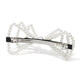 Off White Pearl Bow Hair Clip - Back View - Suzy Shier
