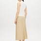 Snow White Sleeveless Rib Knit Sweater - Back View - Suzy Shier