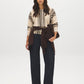 Sandy Heather Dolman Sleeve Crew Neck Sweater - Front View - Suzy Shier