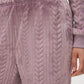 Lalic Braid Pattern PJ Set - Fabric Detail - Suzy Shier