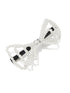 Off White Pearl Bow Hair Clip - Elegant Hair Accessory Detail - Suzy Shier